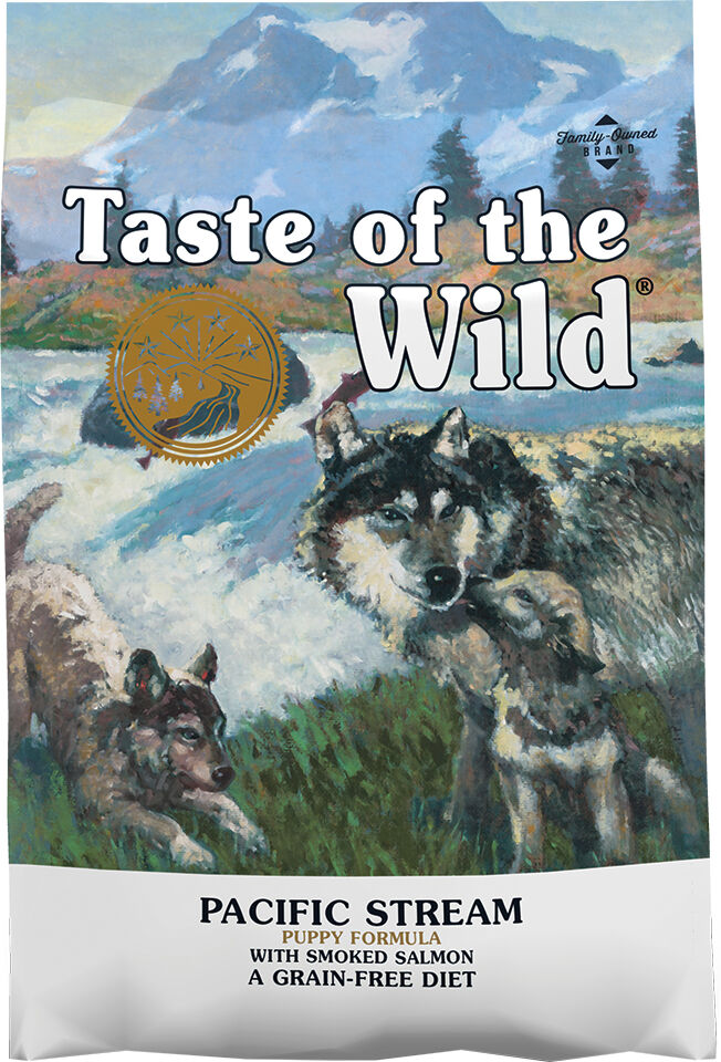 Taste of the Wild 2x12,2kg Pacific Stream Puppy  pienso para perros sin cereales