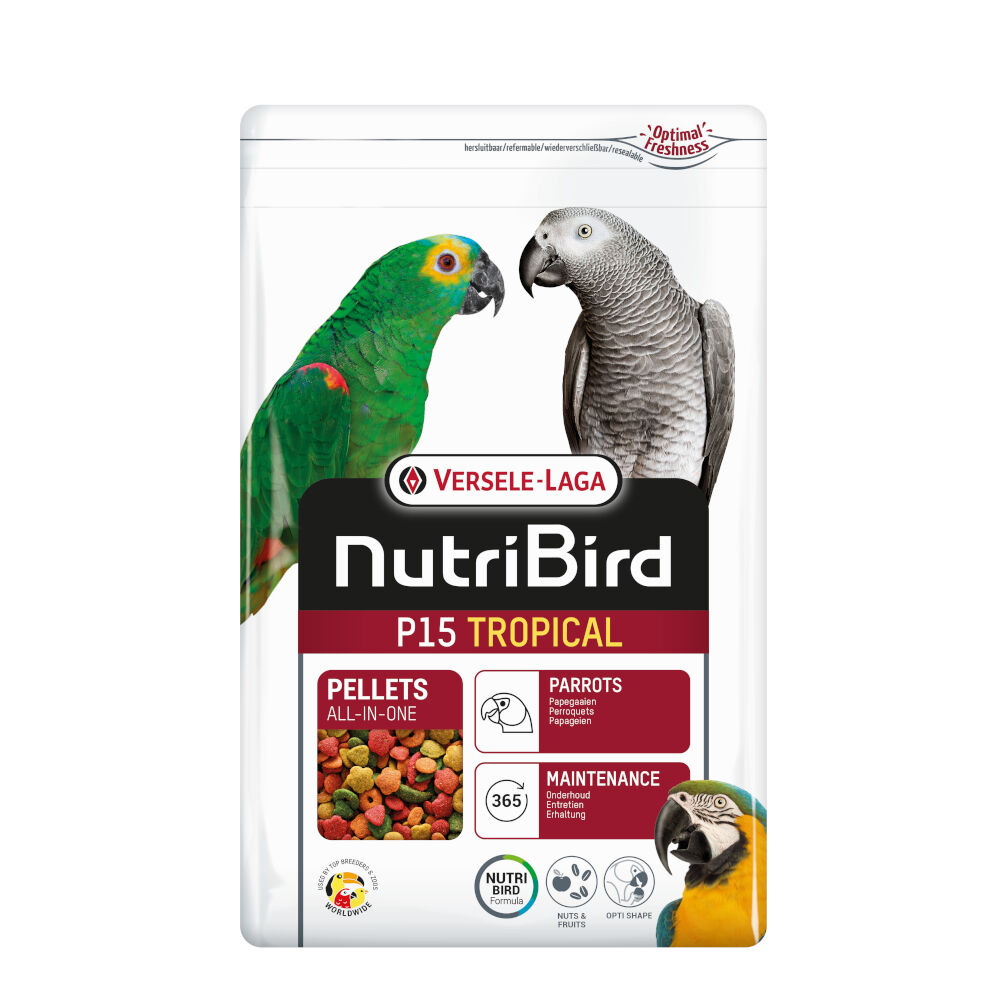 Versele Laga 10kg  Nutribird P15 Tropical Versele-Laga comida para loros