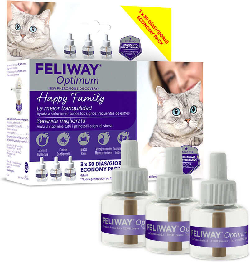 Feliway ® Optimum recarga de 48ml para gatos