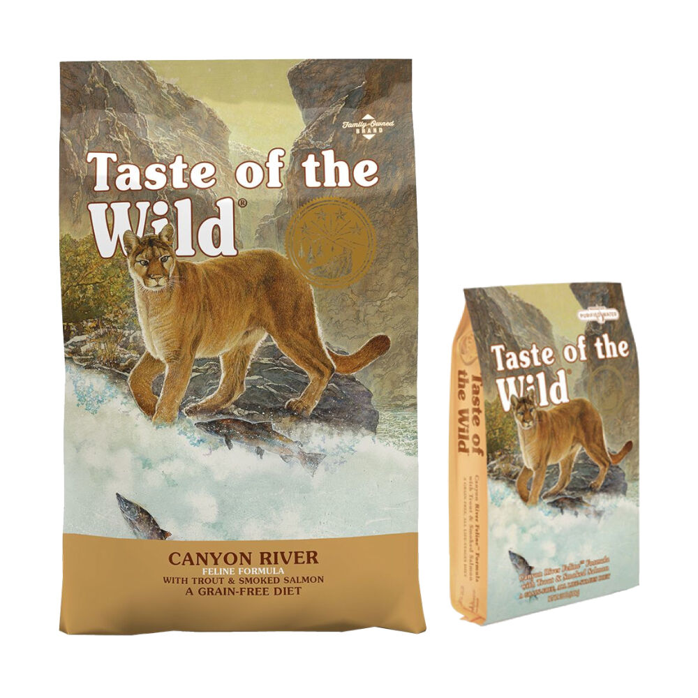Taste of the Wild 8,6kg Canyon River  pienso para gatos en oferta