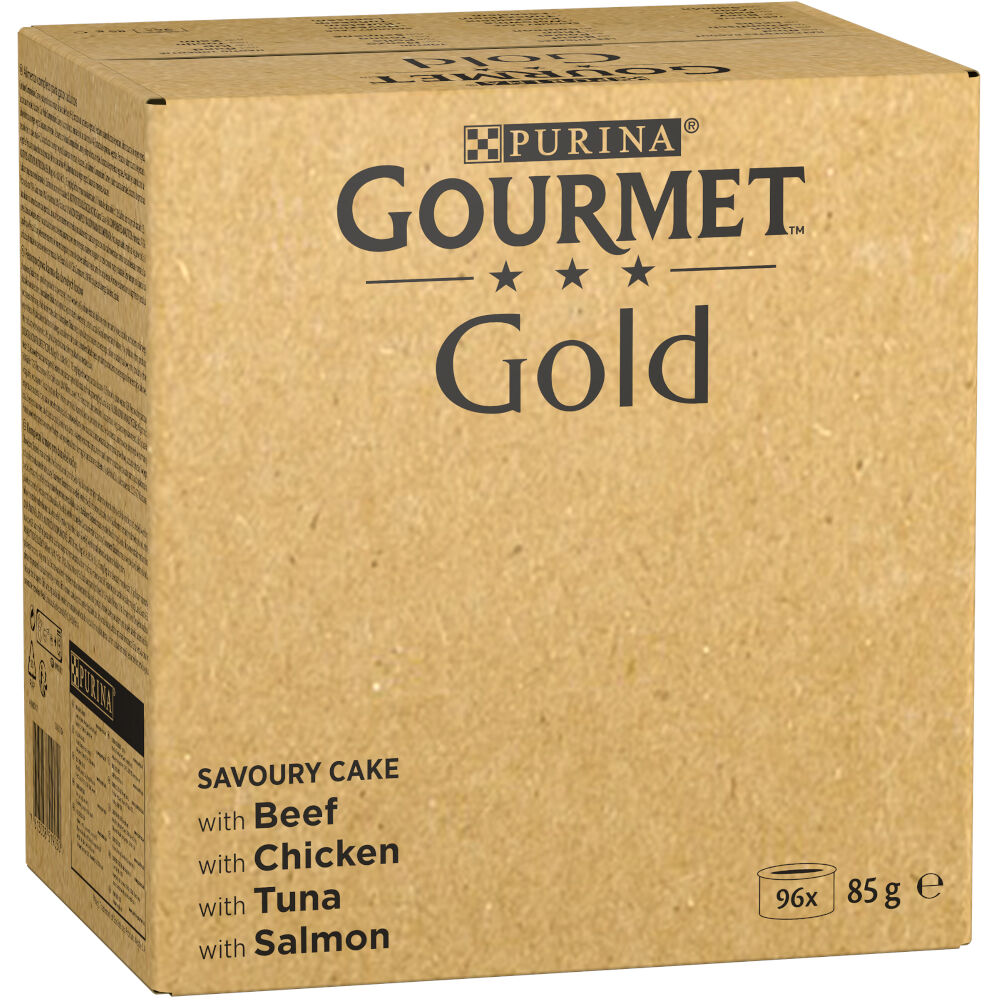 Gourmet 96x85g Tartelette  Gold pack mixto: Buey, pollo, atún y ternera