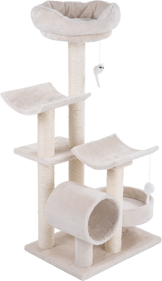 zooplus Exclusive Árbol rascador Penélope para gatos beige