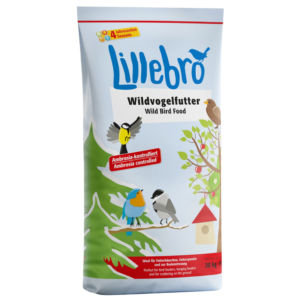 Lillebro 20kg  comida para aves silvestres