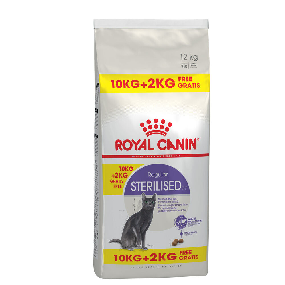 Royal Canin 12kg Sterilised 37  Feline pienso para gatos en oferta