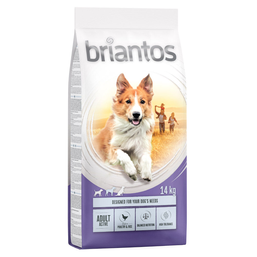 briantos 2x14kg  pienso para perros  Adult Active pienso para perros