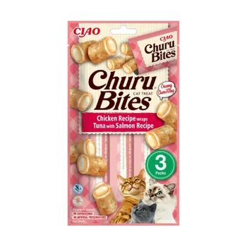 Churu Cat Bites Receta De Atún Con Salmón 12 Uds 30g