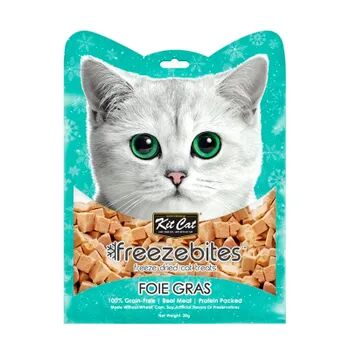 Kit Cat FreezeBites Hígado De Pato Snack Liofilizado 20g 24 Uds