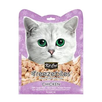 Kit Cat FreezeBites Pollo Snack Liofilizado 15g 24 Uds