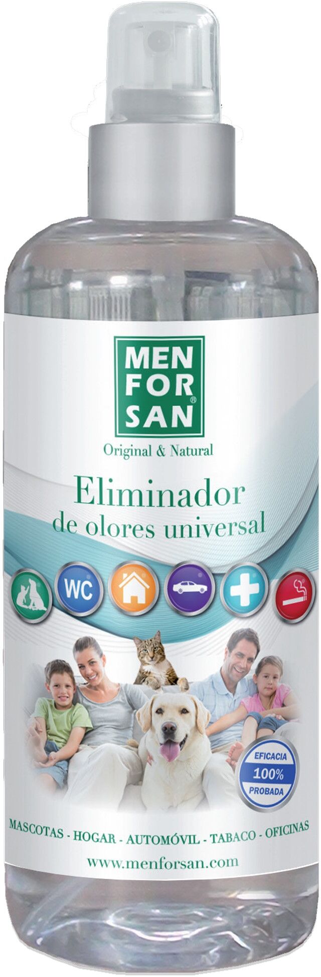 Men for San Eliminador de olores para perros y gatos 200mL