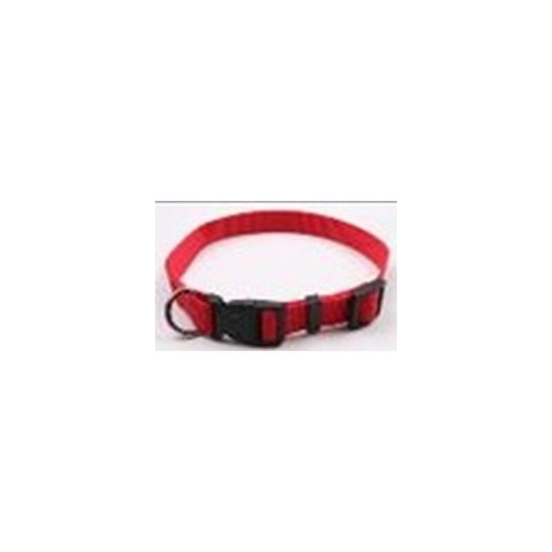 Complementos Collar Regulable En Nylon Rojo (1x30cm)
