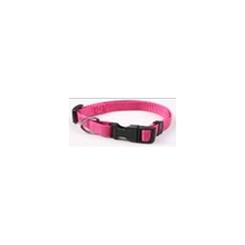 Complementos Collar Regulable En Nylon Rosa (1x30cm)