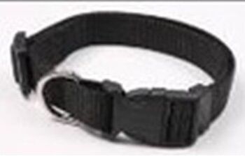 Complementos Collar Regulable En Nylon Negro (2,5x60cm)