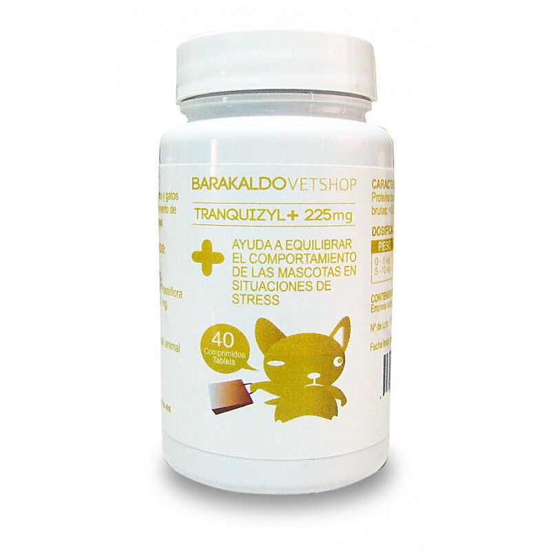 Barakaldovet Tranquizyl 225 Mg 40 Comprimidos