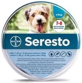 BAYER Collar Seresto Menos De 8 Kg