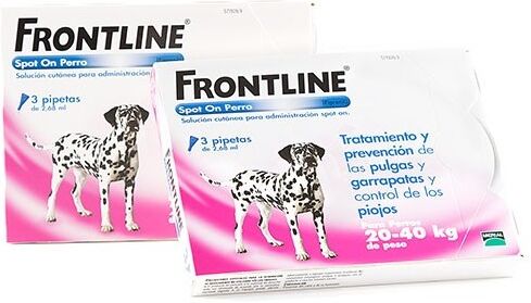 Merial Frontline (20-40 Kg) 6 Pipetas Grande