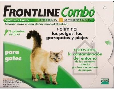 Merial Combo Frontline Gatos 3 Pipetas