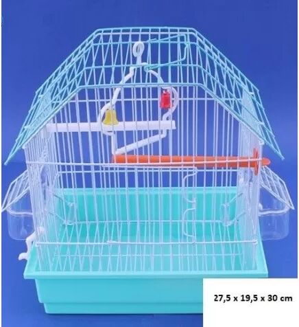 COMPLEMENTOS Jaula Para Pájaros Love Bird Azul