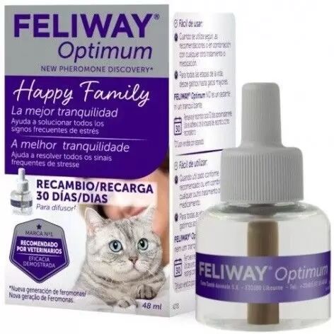 CEVA Feliway Optimum Gato Recambio 48 Ml