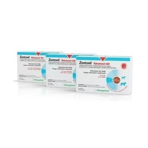 VETOQUINOL Zentonil Advanced 400 Mg 30 Comp