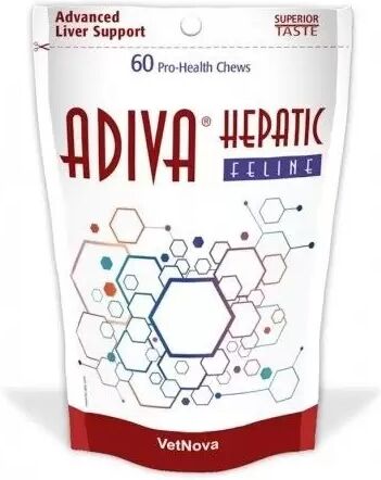 VETNOVA Adiva® Hepatic Feline 60 Ch