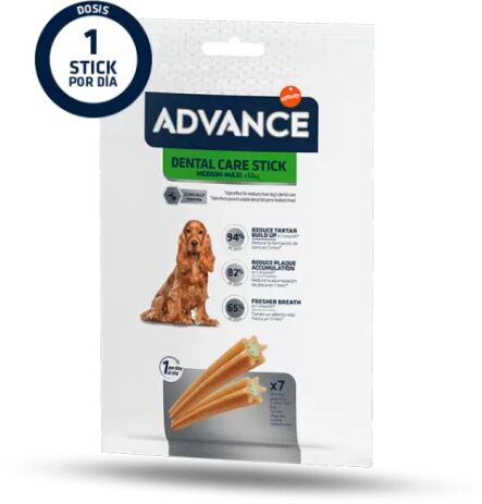 Advance Dental Care Stick Medium-maxi +10 Kg 28 Unidades