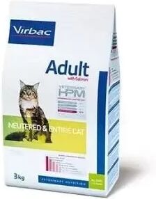 Virbac Hpm Adult With Salmon Neutered & Entire Cat 7 Kg