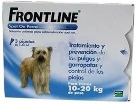 MERIAL Frontline (10-20 Kg) 6 Pipetas Grande