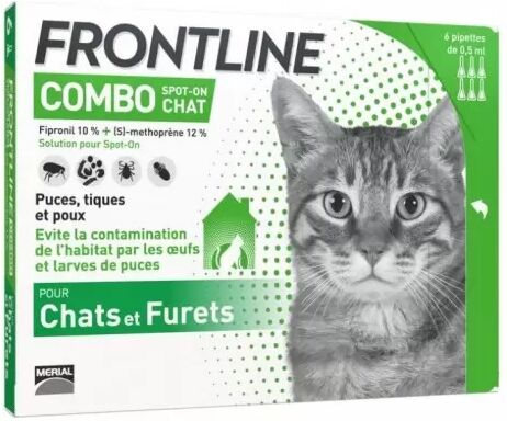 MERIAL Combo Frontline Gatos 6 Pipetas Grande