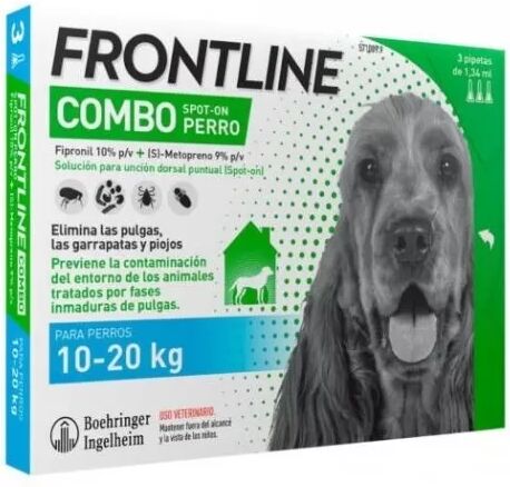 MERIAL Combo Frontline (10-20 Kg) 3 Pipetas