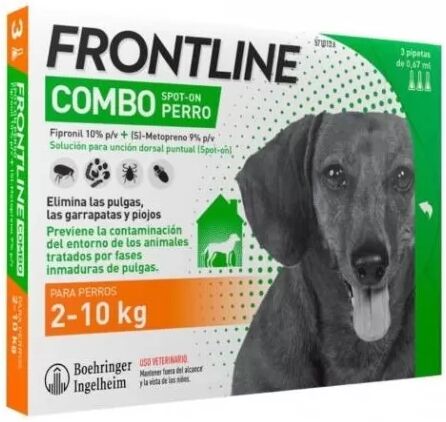 MERIAL Combo Frontline (2-10 Kg) 3 Pipetas