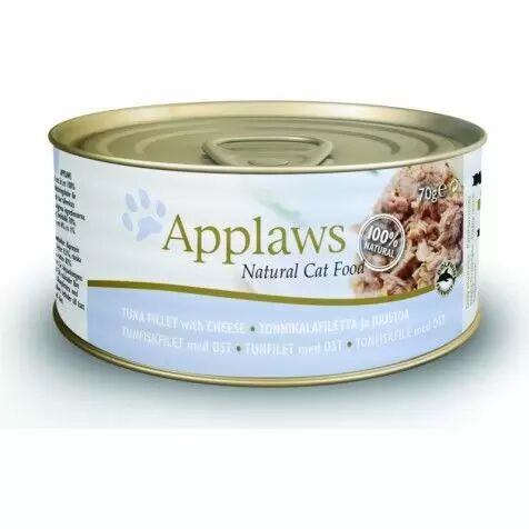 Applaws Lata Gatos Adultos Atún Con Queso - 6 Unidades - 420 Gr