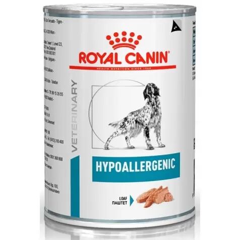 Royal Canin Hypoallergenic Perro Latas 12 X 400 Gr