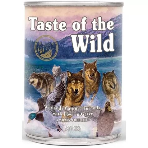 Taste Of The Wild Wetlands Grain Free Perro Latas 390 Gr