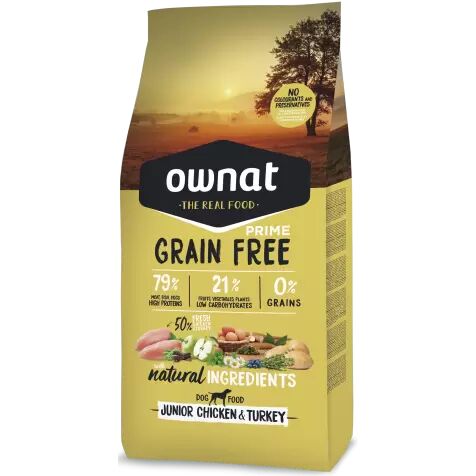 Ownat Grain Free Prime Junior Chicken & Turkey Perro 3 Kg