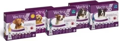 CEVA Vectra 3d Perros 3 Pipetas 1.5 - 4 Kg