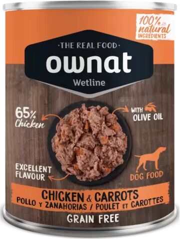 Ownat Wetline Pollo Con Zanahorias Perro 6 X 400 Gr