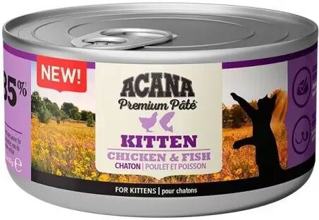 Acana Wet Kitten Chicken With Fish Gato 24 X 85 Gr