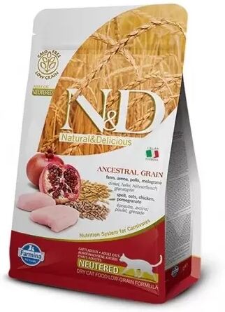 Farmina Nd Ancestral Grain Neutered Pollo Gato 1.5 Kg