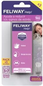 CEVA Feliway Help Gato Pack 3 Recambios