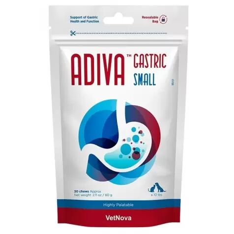 VETNOVA Adiva Gastric 30 Chews Small