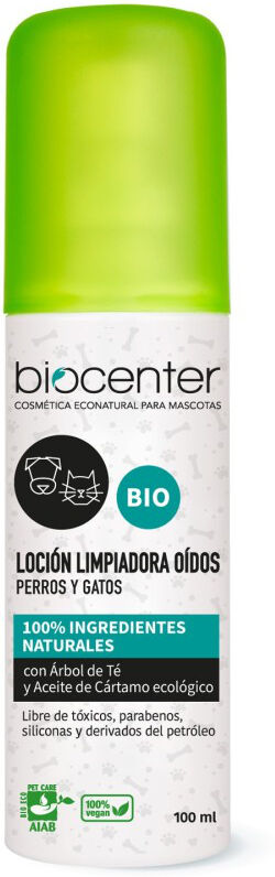 Biocenter Loción para oídos perro y gato