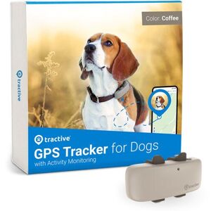 Tractive GPS DOG 4 – GPS-seurantalaite koiralle aktiivisuuden seurannalla   ILMAN TILAUSTA   TRNJA4   ruskea