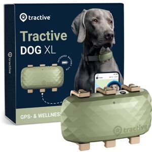 Tractive DOG XL – GPS-seurantalaite koiralle, pidemmällä akun kestolla   ILMAN TILAUSTA   TRDOG4XLGR   vihreä