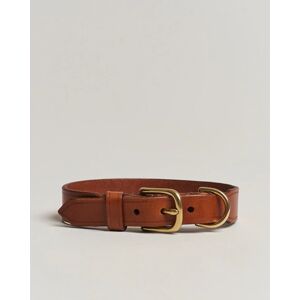 Tärnsjö Garveri Leather Dog Collar Light Brown - Sininen - Size: 110 115 120 125 - Gender: men