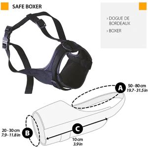 Ferplast Muselière Nylon Safe Boxer Large - Publicité