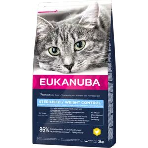 Eukanuba Chat Adulte Sterilised Weight Control 10 Kg - Publicité