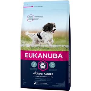 Eukanuba Adult Medium Au Poulet 15 Kg - Publicité