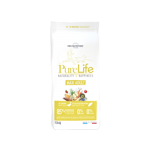 Flatazor Nourriture Pour Chiens Pure Life Chien Maxi Adult 12 Kg - Publicité