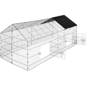 tectake Enclos pour rongeurs 180 x 75 x 75 cm - Publicité