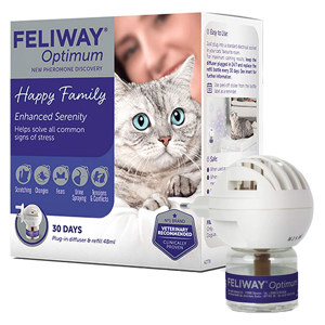 FELIWAY Optimum Kit complet Anti-stress chat nouvelle formule 30 jours - Publicité